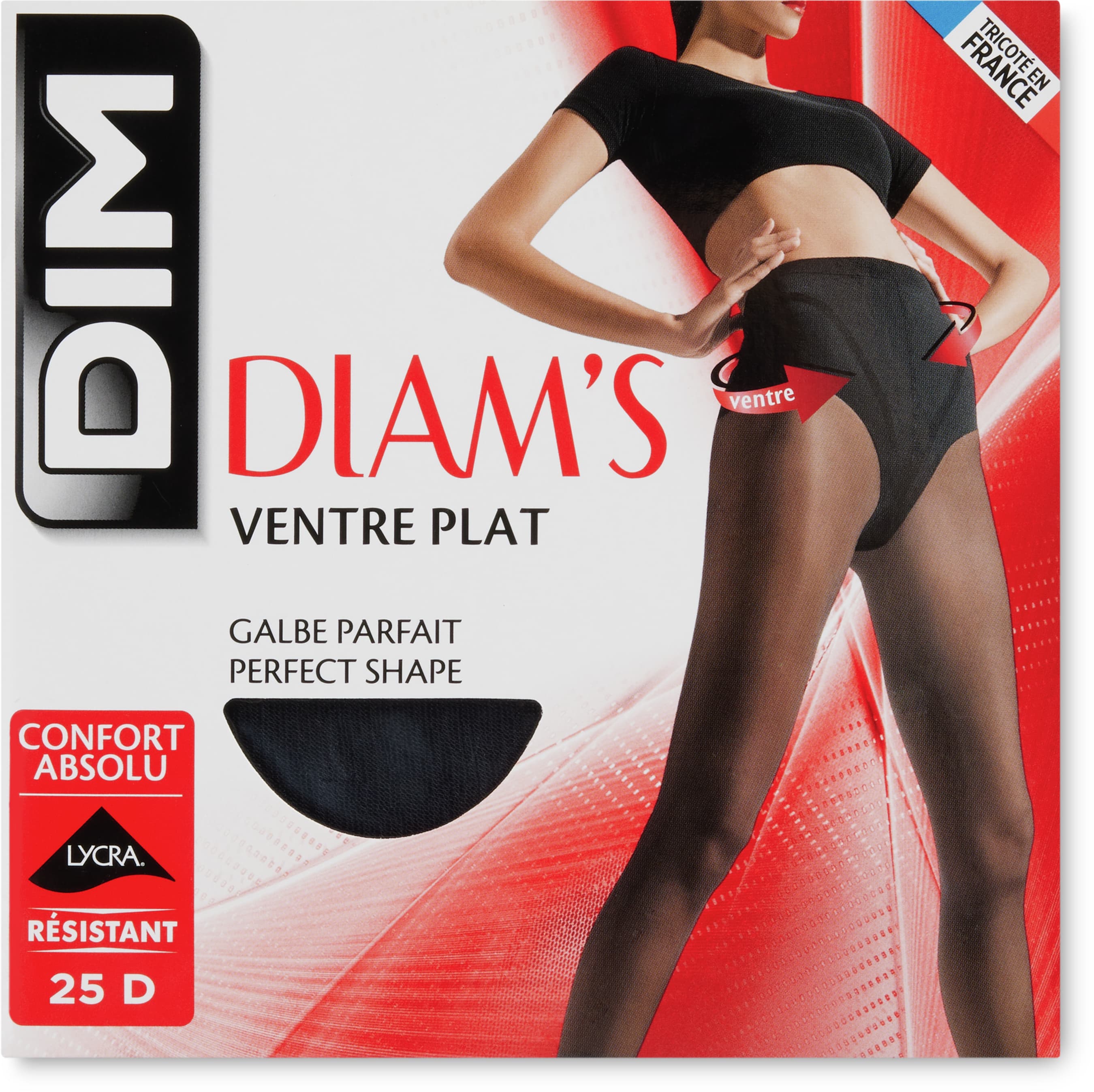 Damen Strumpfhosen Diam's Ventre Plat